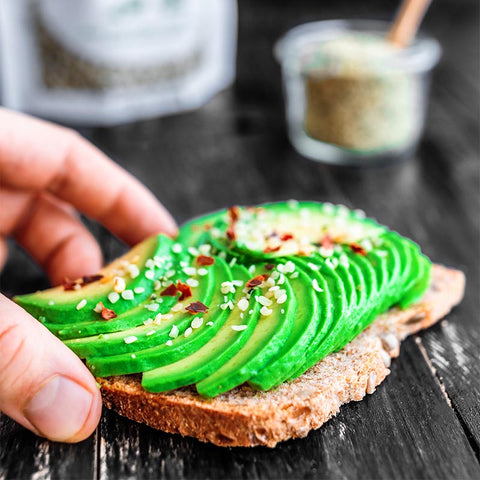 Hemp Seeds Avocado Toast