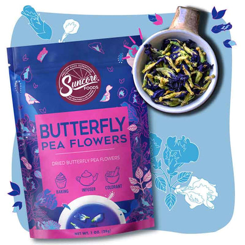 Butterfly Pea Flowers