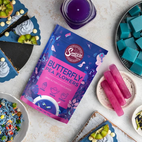 Suncore Foods Butterfly Pea Flowers Recipes