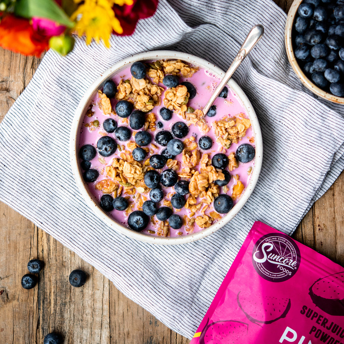 Suncore Foods Vegan Pink Pitaya Milk