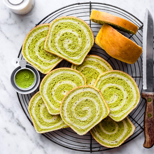 Suncore Foods Emerald Pandan Leaf Matcha Milk Bread