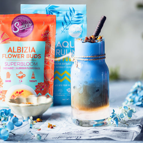 Aqua Blue Spirulina Latte