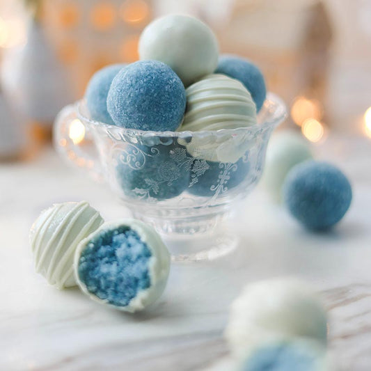 Suncore Foods Aqua Blue Spirulina Coconut Bounty Balls