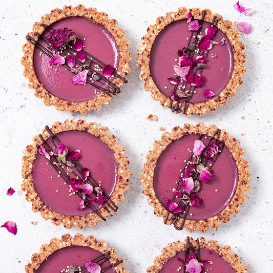 Suncore Foods Mini Quinoa Crust Berry Tartlets