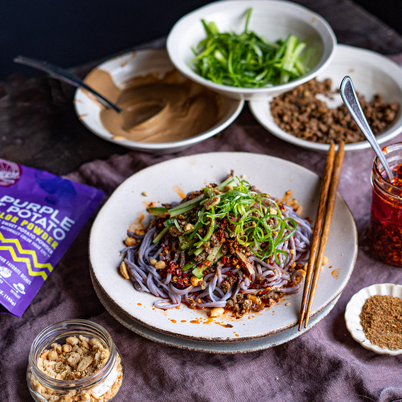 Suncore Foods Purple Sweet Potato Dan Dan Mian