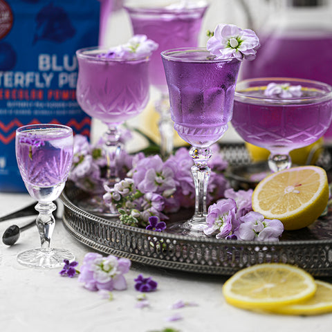 Blue Butterfly Pea Lemonade