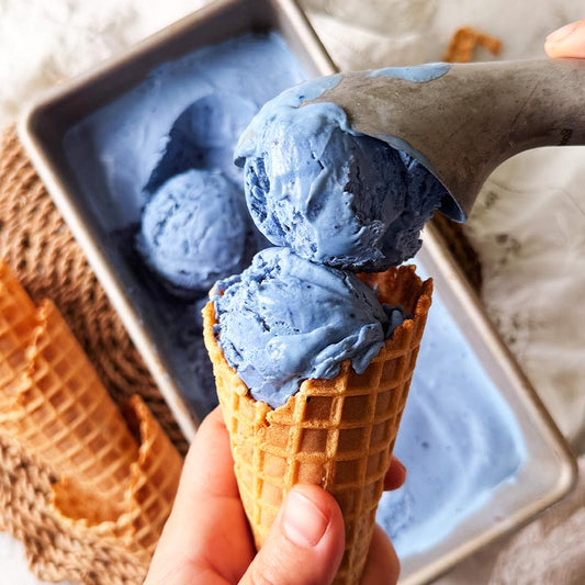 Suncore Foods Blue Butterfly Pea Flower Moon Ice Cream