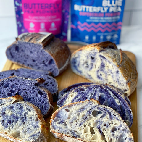 Butterfly Pea Sourdough