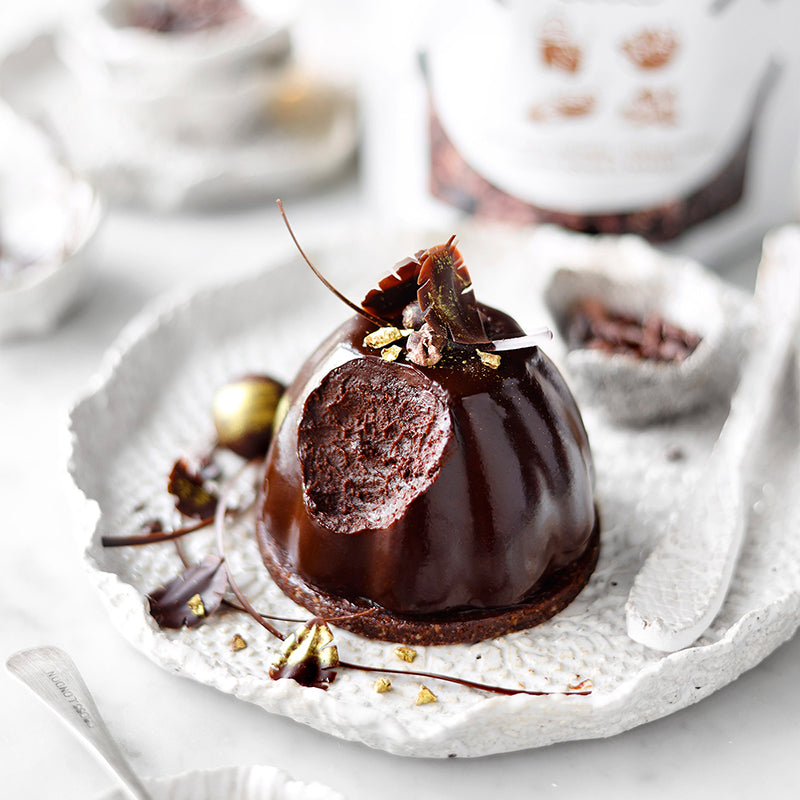 Suncore Foods Dark Chocolate Cacao Nibs Cheesecake