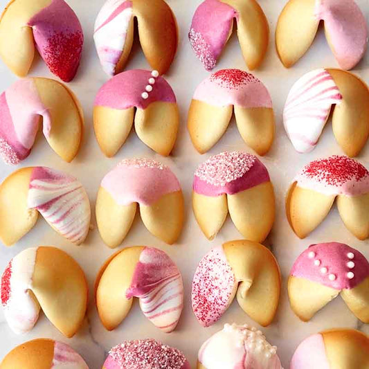 Suncore Foods Dipped Velvet Red Beet Fortune Cookies