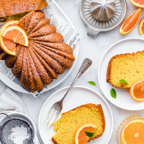 Orange Goldenberry Pound Cake