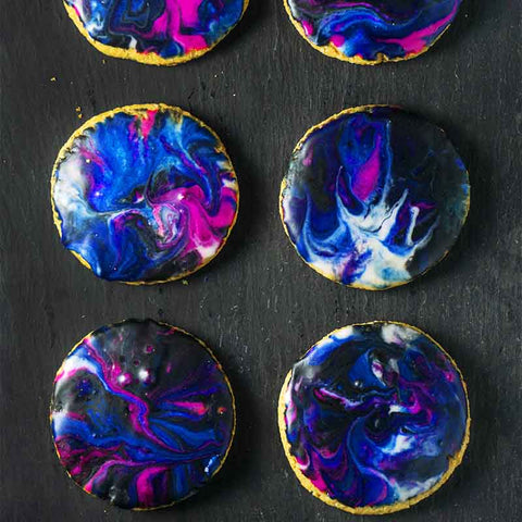 Galaxy Sugar Quinoa Cookies
