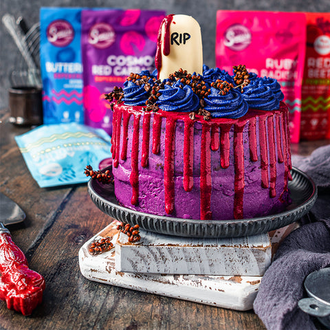 Spooky Graveyard RIP Cake
