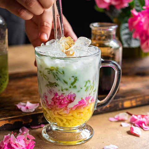 Iced Cendol Rainbow Dessert