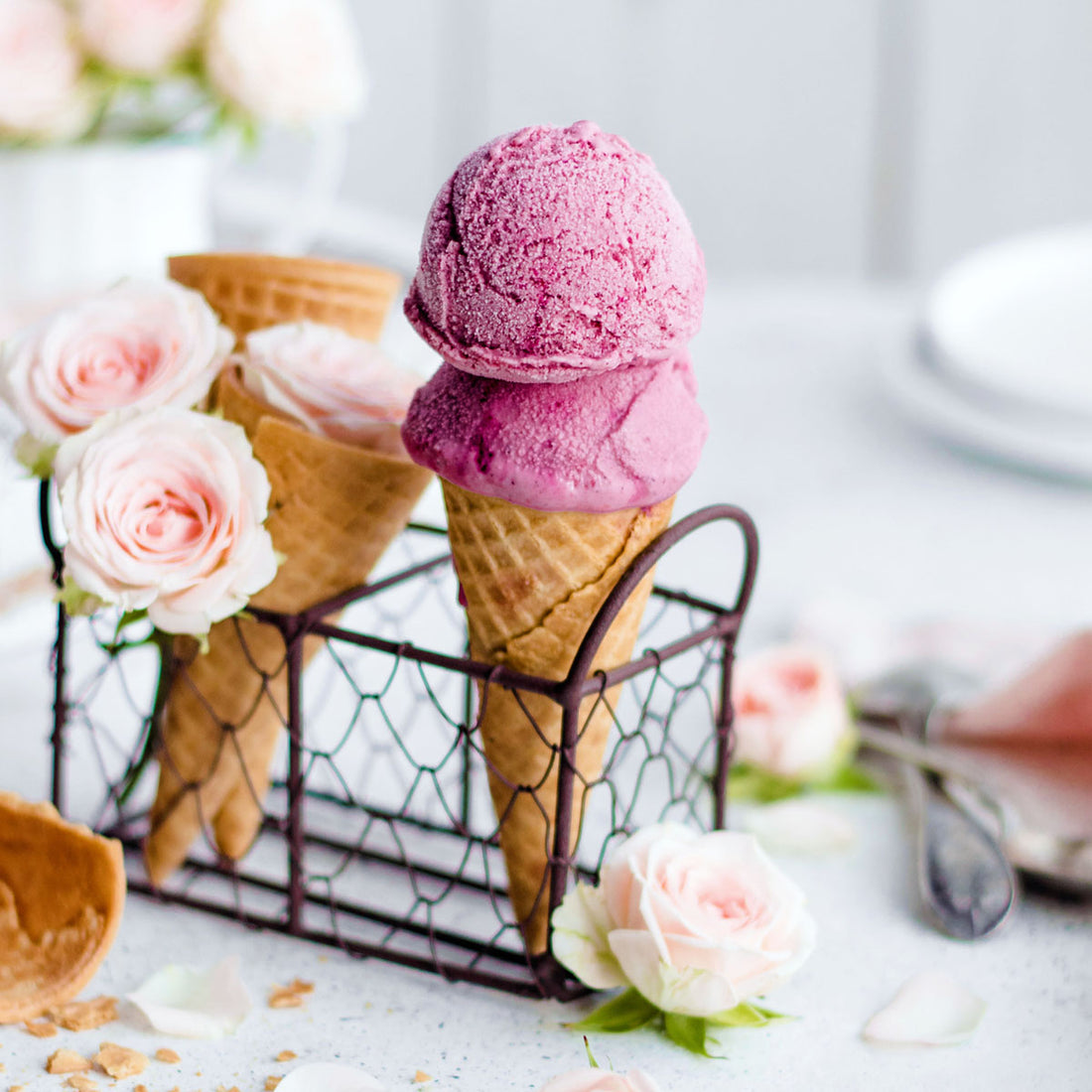 Suncore Foods Pink Pitaya Ice Cream