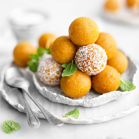 Mango Apricot Goldenberry Blissful Bites