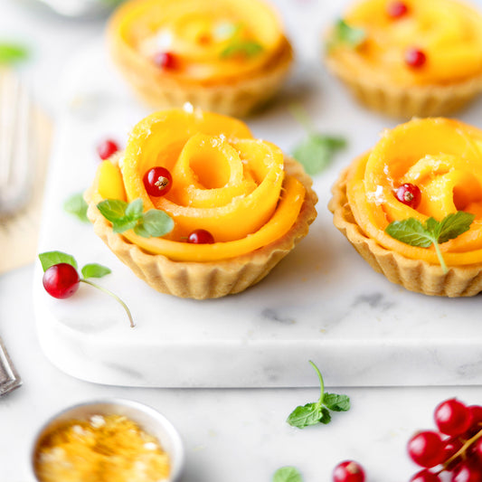 Suncore Foods Mango Flower Passion Fruit Tartlets