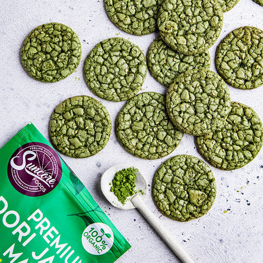 Suncore Foods Matcha Crinkle Cookies