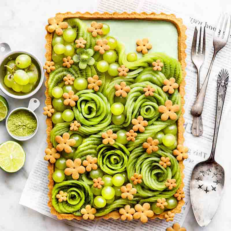Suncore Foods Matcha Key Lime Tart