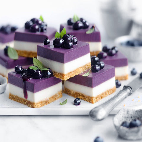 Blueberry Ebony Carrot Bars
