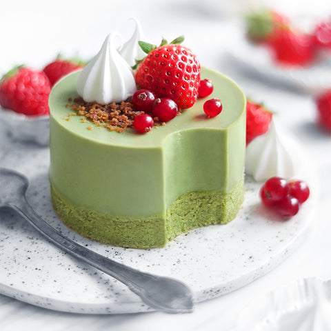 Pandan Matcha Cake
