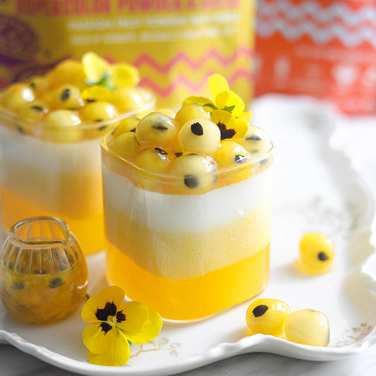 Suncore Foods Passionfruit Pudding with Tapioca Pearls
