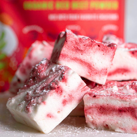 Peppermint Swirl Vegan Marshmallows