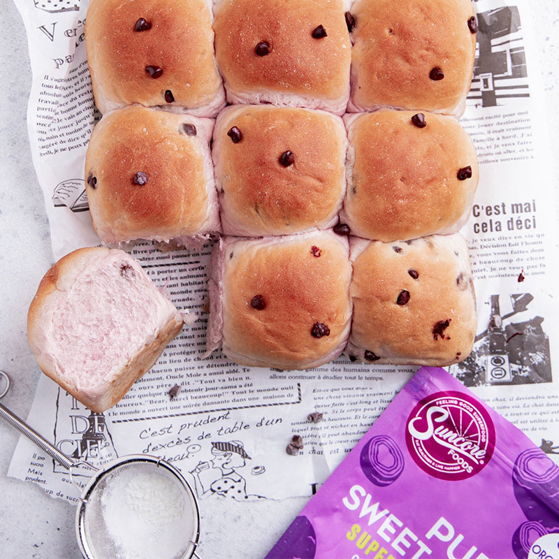 Suncore Foods Purple Sweet Potato Japanese Soft Buns