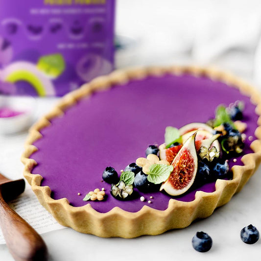 Purple Sweet Potato Carrot Pie