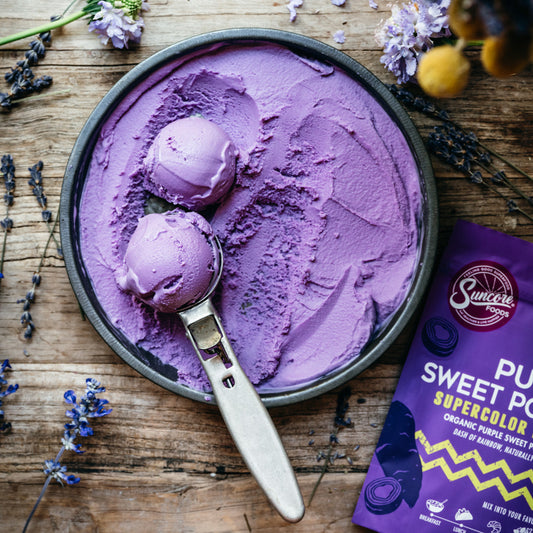 Suncore Foods Purple Sweet Potato Ice Cream