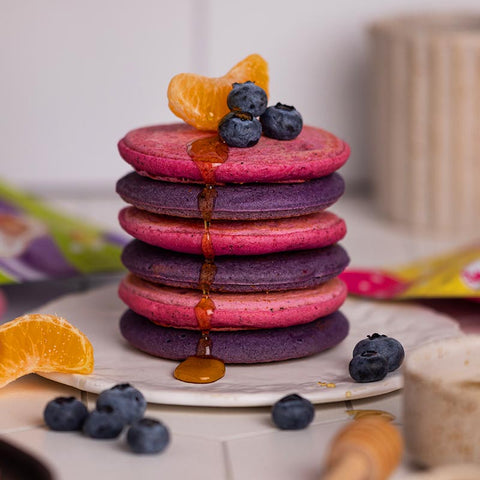 Rainbow Pancakes