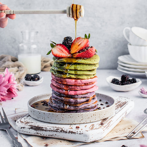 Rainbow Pancakes