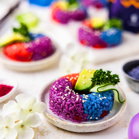 Rainbow Sushi Donuts