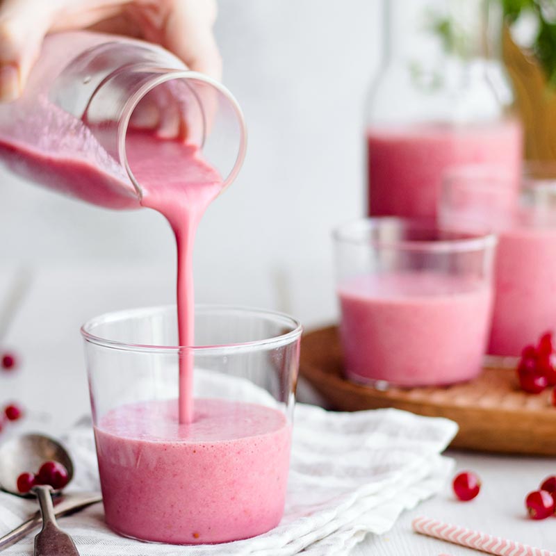 Suncore Foods Red Currant Pink Pitaya Protein Smoothie