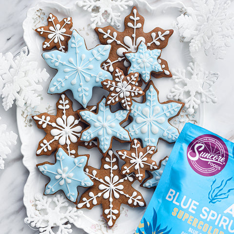 Snowflake Gingerbread Cookies