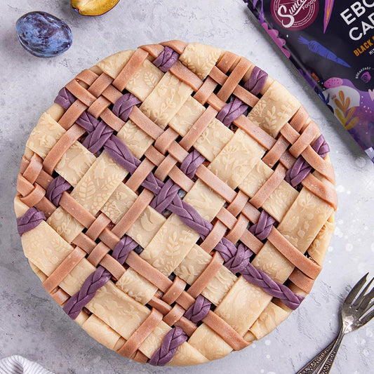 Suncore Foods Spiced Plum Lattice Pie