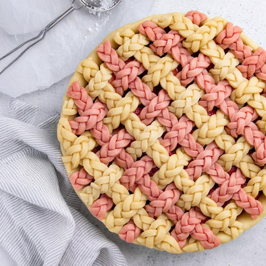 Suncore Foods Strawberry Lattice Pie