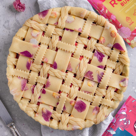 Suncore Foods Strawberry & Raspberry Lattice Pie