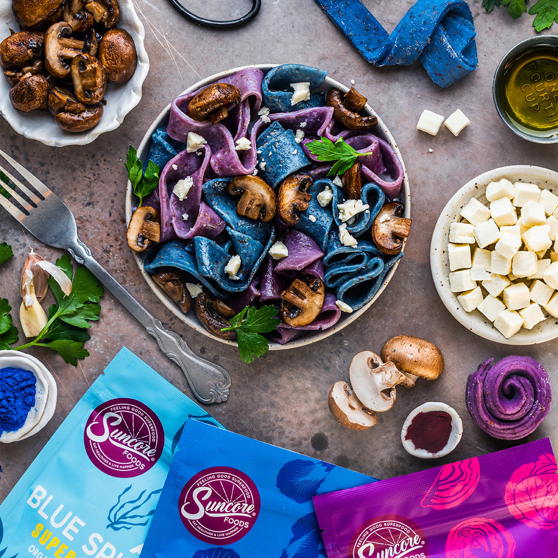 Suncore Foods Gluten Free Supercolor Pasta