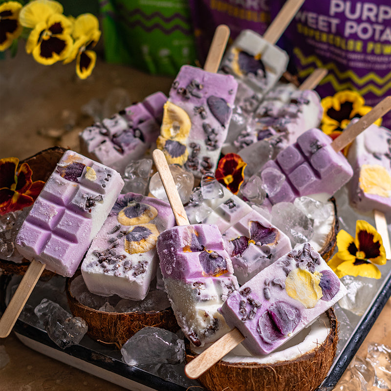 Suncore Foods Sweet Potato Red Bean Iced Popsicles