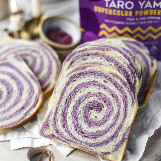 Suncore Foods Taro Yam Purple Sweet Potato Milk Bread