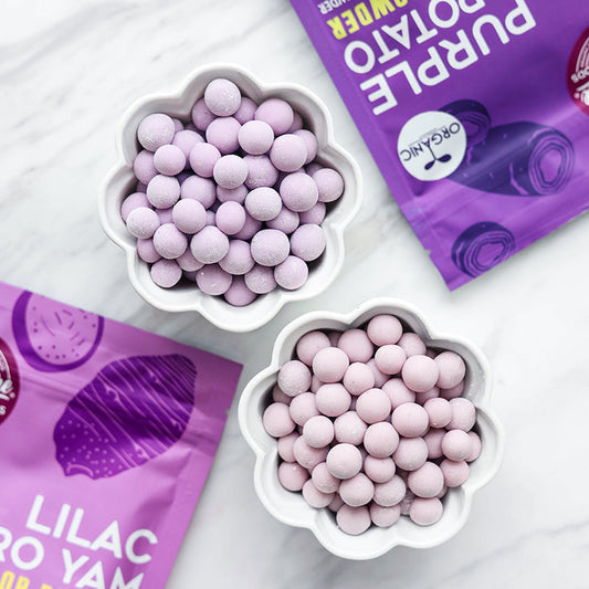 Suncore Foods Taro Yam Sago with Yam & Purple Sweet Potato Boba