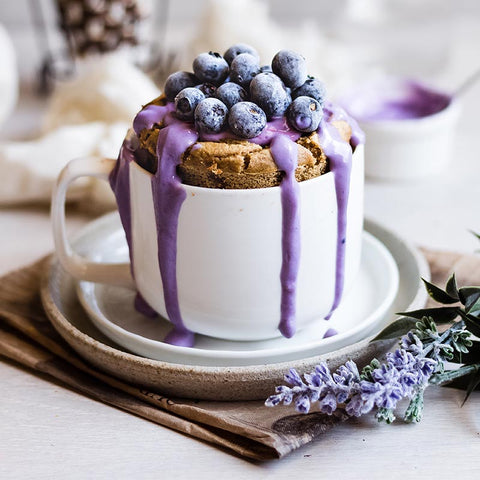 Vanilla Quinoa Chia Mug Cake