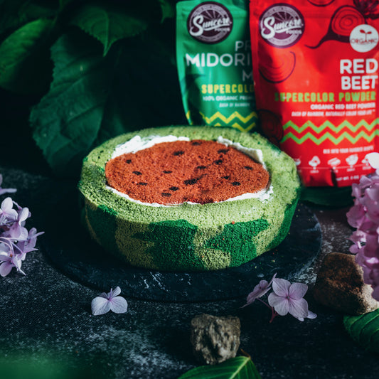 Suncore Foods Summer Fun Watermelon Chiffon Cake