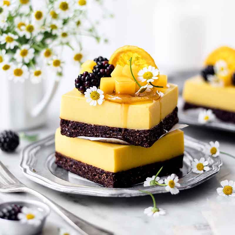 Suncore Foods Mango Lemon Chocolate Cacao Quinoa Bars