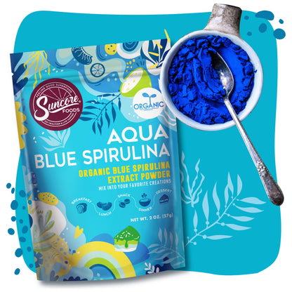 Aqua Blue Spirulina Powder - Quality Powders & Flakes from Suncore Foods - Just $43.99! Shop now at Suncore Foods Inc.
