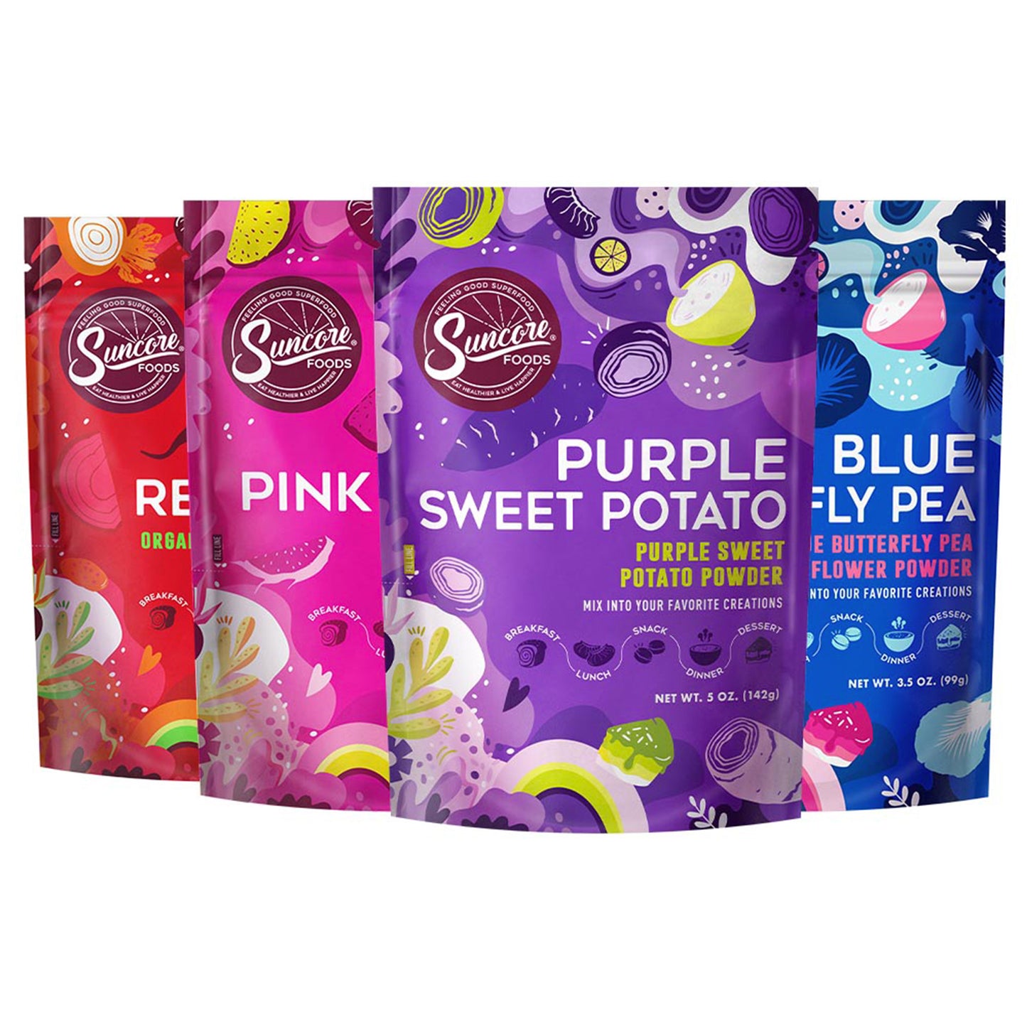 Natural Rainbow Food Coloring Bundle