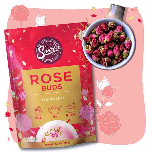 Rose Buds - Premium Quality Edible Blooms from Suncore Foods - Just $10.59! Shop now at www.suncorefoods.com