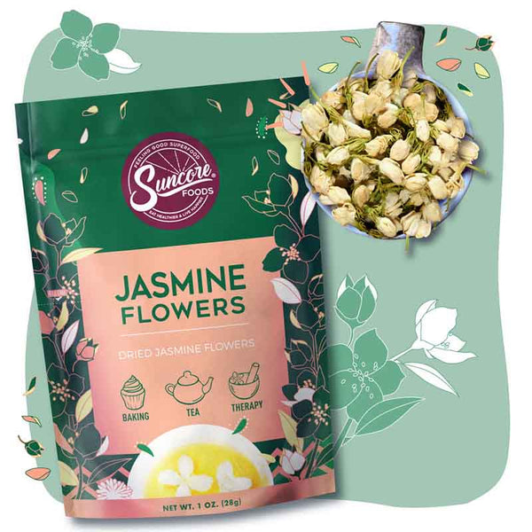 Jasmine Flowers - Premium Quality Edible Blooms from Suncore Foods - Just $10.59! Shop now at www.suncorefoods.com