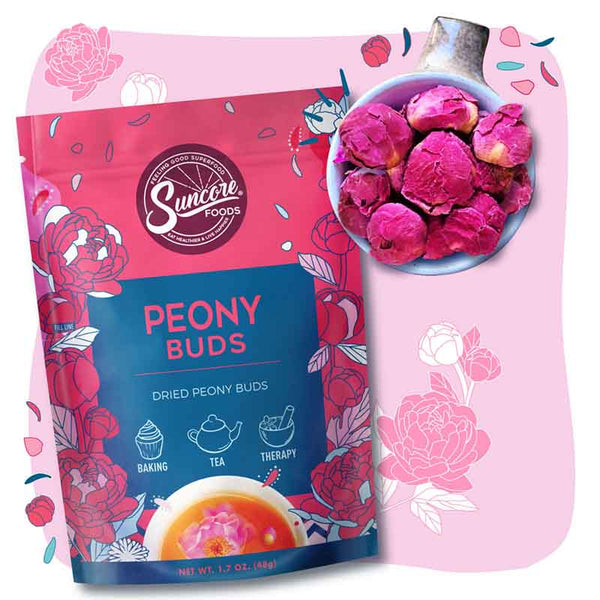 Peony Buds - Premium Quality Edible Blooms from Suncore Foods - Just $10.59! Shop now at www.suncorefoods.com